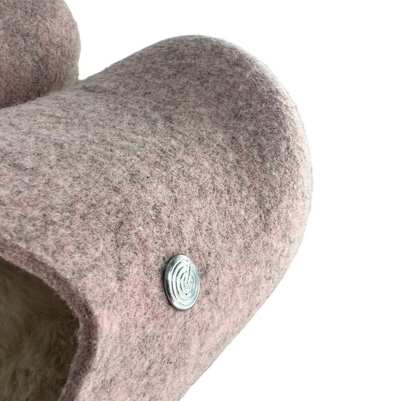 Genuins Faux Fur Slip On Slippers | 8 - Picture 5 of 9